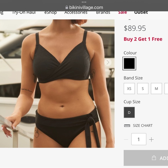 Turquoise Couture bathing suit - Picture 5 of 6